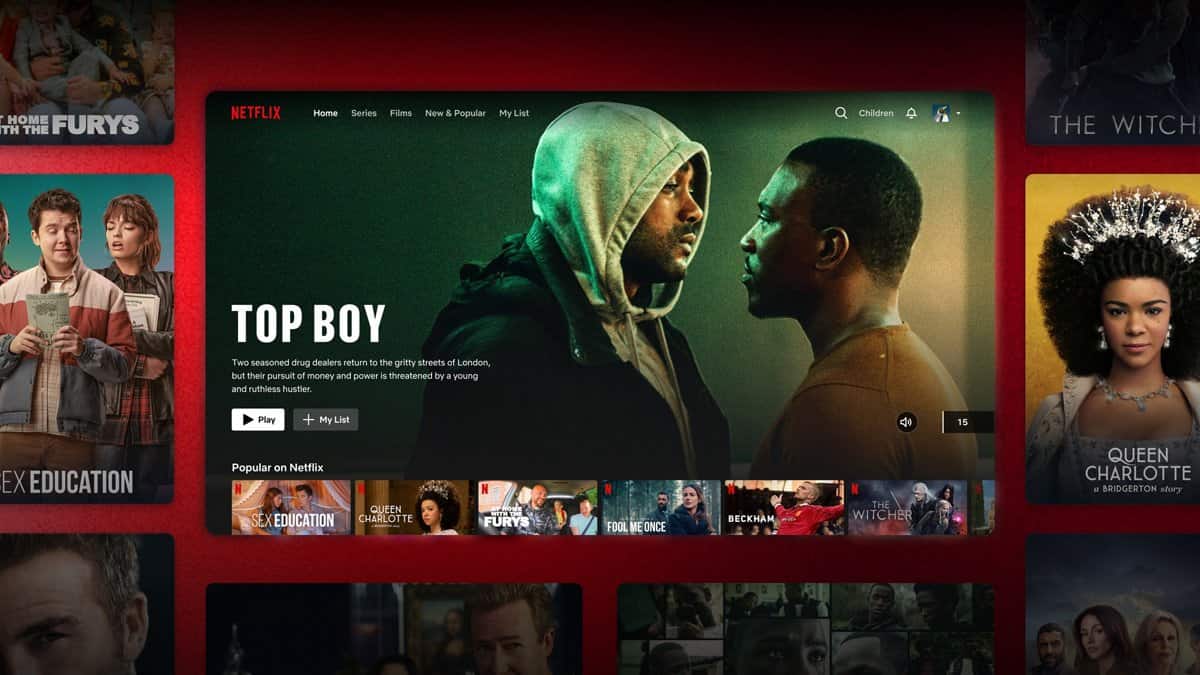 netflix web app