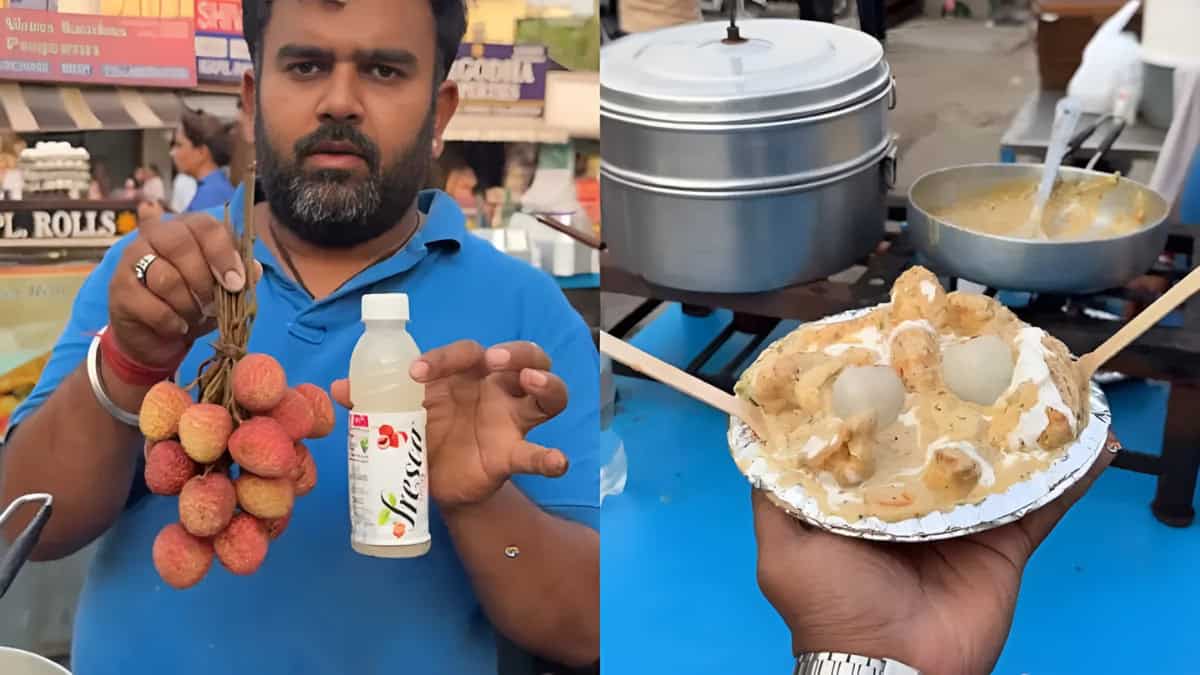 Litchi Gravy Momos Viral Video